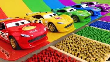 Learn Colors With Toy Cars